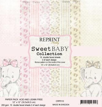 Reprint Sweet Baby Pink 12x12 Inch Paper Pack 
