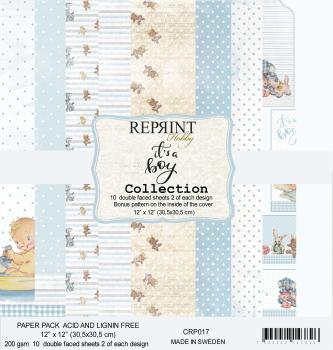 Reprint It´s a Boy Collection 12x12 Inch Paper Pack 