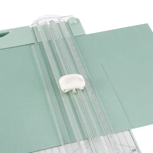 Vaessen Creative - Papierschneide- und Falzmaschine 15x30,5cm Minze