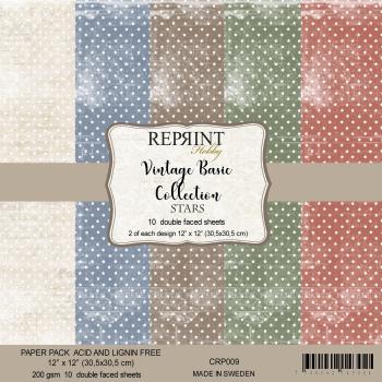 Reprint Basic Stars 12x12 Inch Paper Pack 