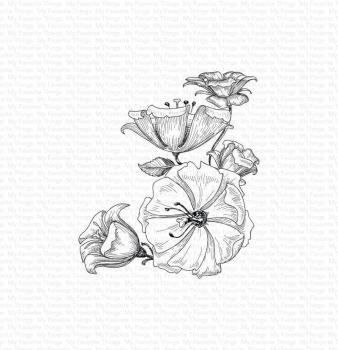 My Favorite Things "Floral Fantasy " Cling Stamp
