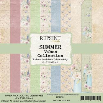 Reprint Summer Vibes 12x12 Inch Paper Pack 