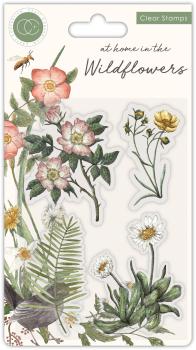 Craft Consortium At Home in the Wildflowers Clear Stamps Wildblumen