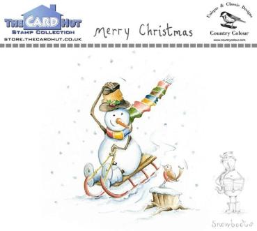 The Card Hut Snowboots: Merry Christmas  Clear Stamps /  Stempelset 