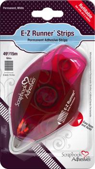 Scrapbook Adhesives E-Z Runner Permanent Strips Refillable Dispenser  