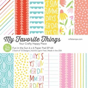 My Favorite Things Fun in the Sun 6x6 Inch Paper Pad