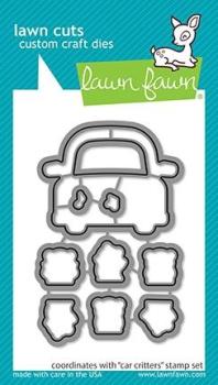 Lawn Fawn Craft Dies - Car Critters