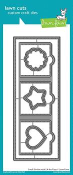 Lawn Fawn Craft Dies - Small Slimline with Lift the Flaps
