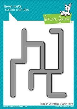 Lawn Fawn Craft Dies - Slide on Over Maze