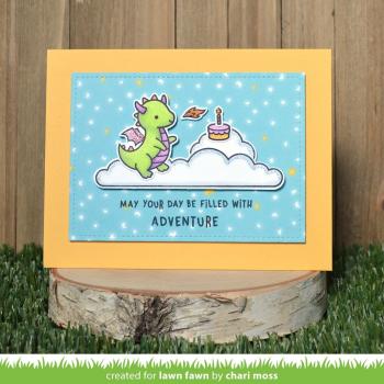 Lawn Fawn Stempelset "Little Dragon" Clear Stamp