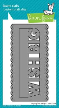 Lawn Fawn Craft Dies - Pop-Up Wish Big