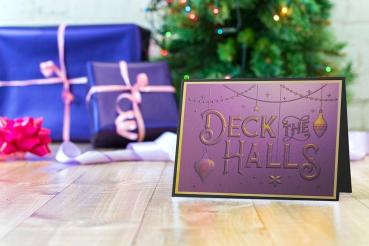 Gemini Deck The Halls 3D Embossing Folder- 3D Prägefolder 