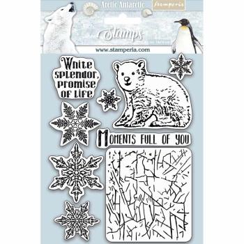 Stamperia Stempel "Arctic Antarctic Moments Full of You" Natural Rubber Stamp