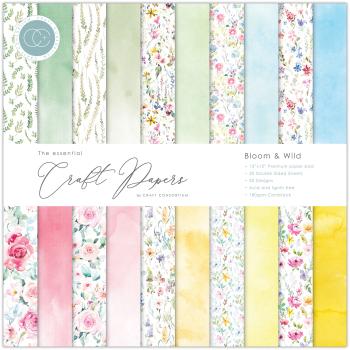 Craft Consortium Papierblock 12x12" Bloom & Wild