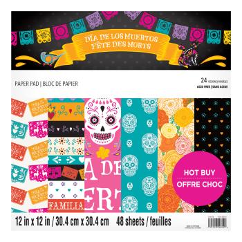 Craft Smith "Day of the Dead" 12x12" Paper Pad