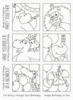 My Favorite Things Stempelset "Picture Perfect Party Animals" Clear Stamp