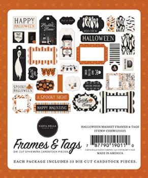 Carta Bella "Halloween Market" Frames & Tags