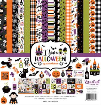 Echo Park "I Love Halloween" 12x12" Collection Kit