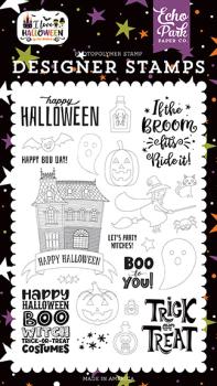 Echo Park Stempelset "Boo to You" Clear Stamp