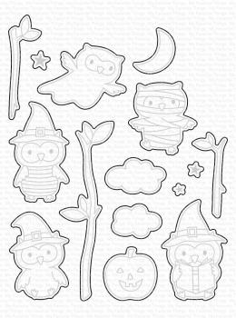 My Favorite Things Die-namics "Halloween Hoo" | Stanzschablone | Stanze | Craft Die
