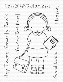 My Favorite Things Stempelset "Book in Hand" Clear Stamp Set
