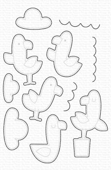 My Favorite Things Die-namics "Seaside Seagulls" | Stanzschablone | Stanze | Craft Die