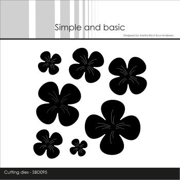 Simple and Basic "Flowers" Die