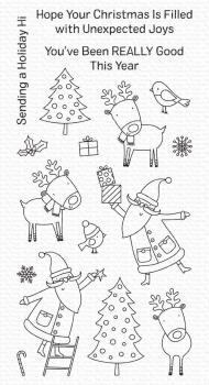 My Favorite Things Stempelset "Joyous Holidays" Clear Stamp Set