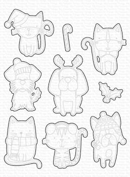 My Favorite Things Die-namics "Peace, Love, & Paws" | Stanzschablone | Stanze | Craft Die