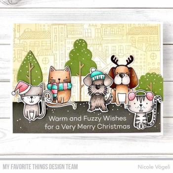 My Favorite Things Stempelset "Peace, Love, & Paws" Clear Stamp Set