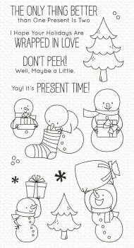 My Favorite Things Stempelset "Present Time" Clear Stamp Set