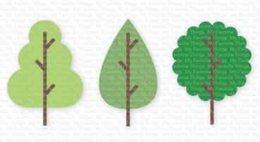 My Favorite Things Die-namics "Tree Trio"