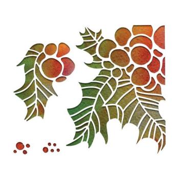 Sizzix Thinlits Craft Die-Set - Holly Pieces by Tim Holtz