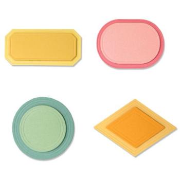 Sizzix Thinlits Craft Die-Set - Modern Labels