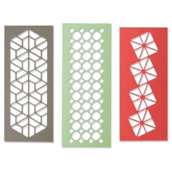 Sizzix Thinlits Craft Die-Set - Geo Trio