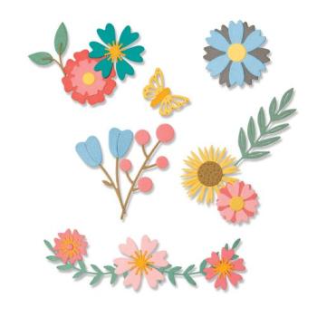 Sizzix Thinlits Craft Die-Set - Petite Petals