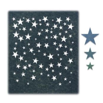 Sizzix Thinlits Craft Die-Set - Falling Stars by Tim Holtz