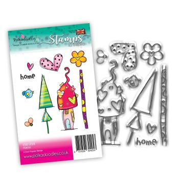 Polkadoodles Stempel "Home Grown" Clear Stamp-Set
