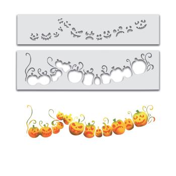 Polkadoodles Stencil Pumpkins Layering - Schablone  (PD8103)