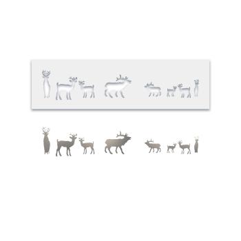 Polkadoodles Stencil Deer Layering - Schablone  (PD8097)