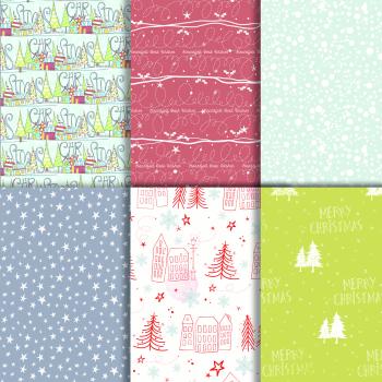 Polkadoodles "Christmas Blessings" 6x6" Paper Pad