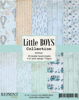 Reprint Little Boys Collection 6x6 Inch Paper Pack