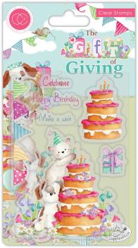 Craft Consortium The Gift of Giving Clear Stamps Make a Wish 