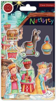 Craft Consortium Nativity Clear Stamps Three Wise Men 