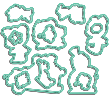 LDRS-Creative Snow Much Fun Coordinating Dies