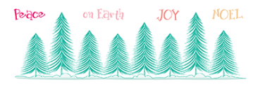 LDRS-Creative Pine Tree Forest Clear Stamps