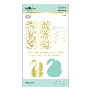 Spellbinders Hotfoil Plate - Graceful Swan Glimmer