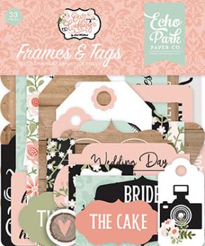 Echo Park "Our Wedding" Frames & Tags