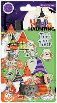 Craft Consortium Happy Haunting Clear Stamps Trick or Treat 