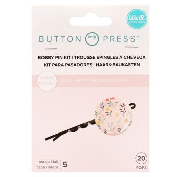 We R Memory Keepers - Button press bobby pin backers / Haarklammern